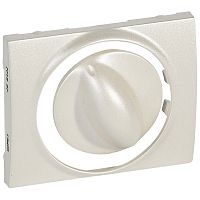Лицевая панель - Galea Life - для управления вентиляцией и выключателя с задержкой срабатывания - Pearl | код 771557 |  Legrand